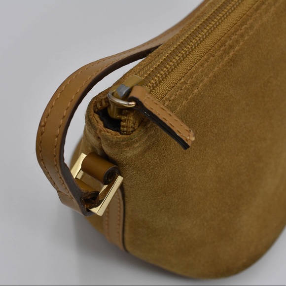 SALEπ Gucci Y2K Suede Baguette Mini Bag - Picture 10 of 10